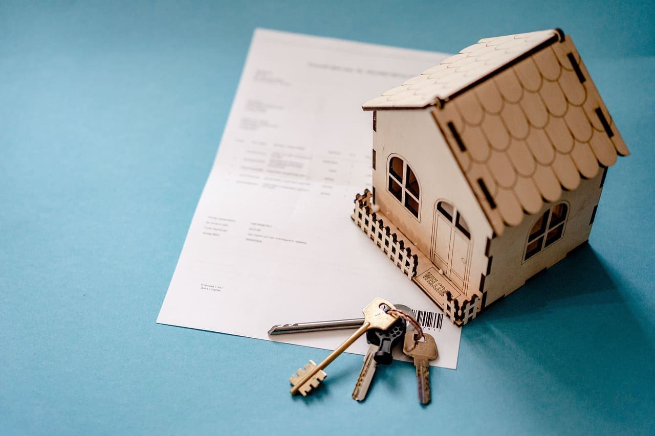 Photo d'une maison en carton
