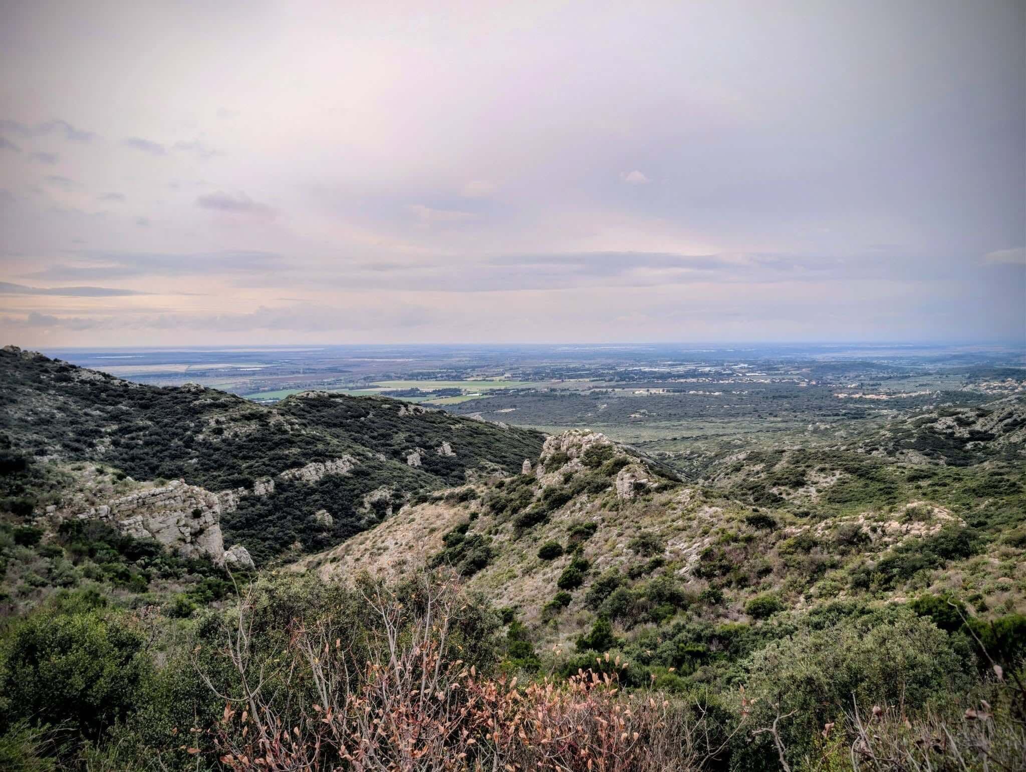 Vue des toitures de Salon-de-Provence prise du château